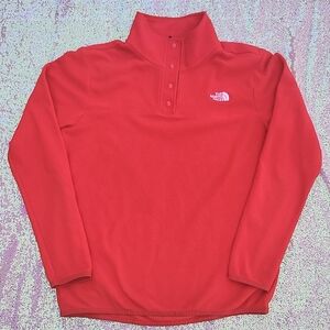The North Face Red Pullover! Medium